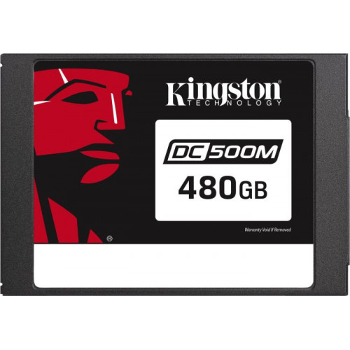 SSD Накопичувач Kingston DC500M Data Center Series Mixed-Use SSD - 1.3DWPD 480GB, SED, SATA (SEDC500M/480G)