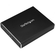 SM22BU31C3R Корпус для HDD/SSD StarTech Dual-Slot Drive Enclosure for M.2 NGFF SATA SSDs - USB 3.1 (10Gbps) - RAID