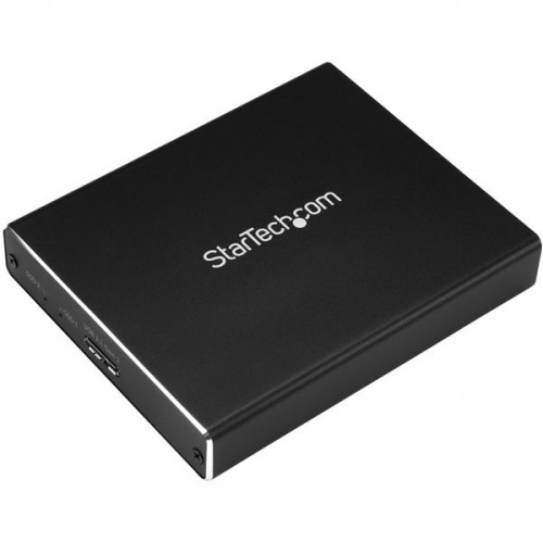 SM22BU31C3R Корпус для HDD/SSD StarTech Dual-Slot Drive Enclosure for M.2 NGFF SATA SSDs - USB 3.1 (10Gbps) - RAID