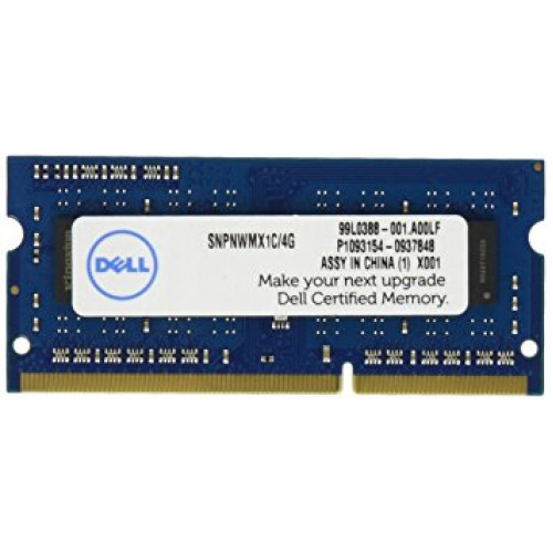 SNPNWMX1C/4G Оперативна пам'ять DELL 4GB DDR3 1600MHz SO-DIMM