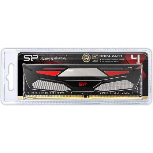 Оперативна пам'ять Silicon Power DDR4 4GB 2400MHz CL17 (SP004GBLFU240NS2)