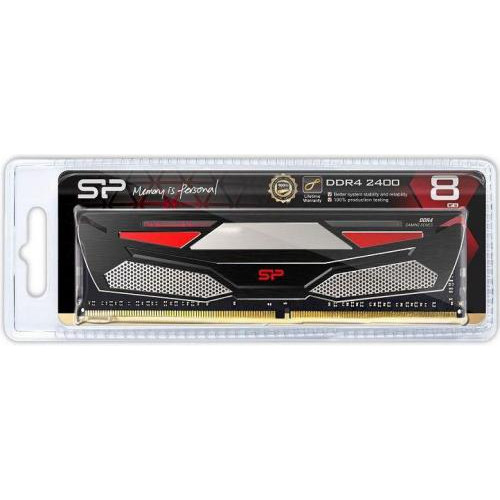 Оперативна пам'ять Silicon Power DDR4 8GB 2400MHz CL17 (SP008GBLFU240BS2)