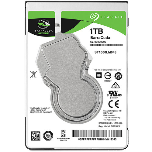 ST1000LMA48 Жорсткий диск Seagate 1TB BarraCuda 5400 rpm SATA 2.5"