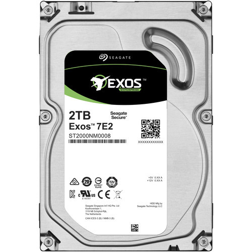 Жорсткий диск Seagate Enterprise Capacity 3.5 HDD 2TB, 128MB, 512n, SATA 6Gb/s (ST2000NM0008)