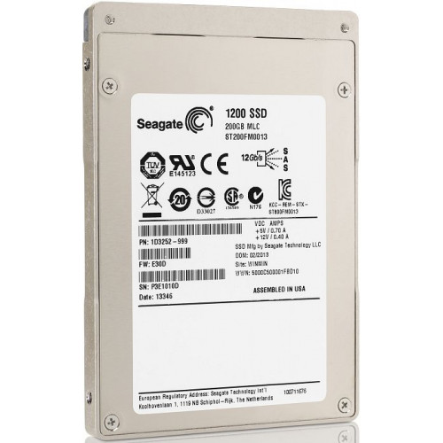 ST800FM0043 SSD Накопичувач Seagate 800GB 2.5'' SAS 12Gb/s eMLC