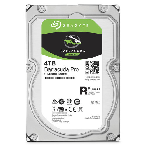 ST4000DMA06 Жорсткий диск Seagate 4TB BarraCuda Pro 7200 rpm SATA III 3.5" (Retail)