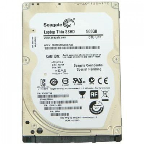 ST500LM000 Жорсткий диск Seagate Laptop Thin SSHD 500GB, SATA 6Gb/s