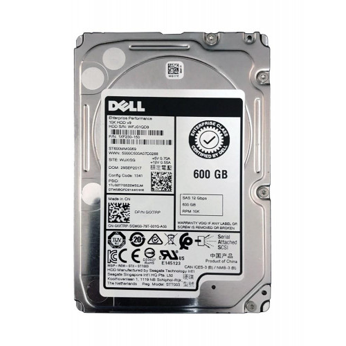 ST600MM0069 Жорсткий диск SEAGATE Dell 600GB 10K 2.5" SAS