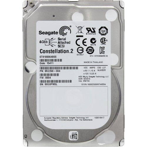 ST91000640SS Жорсткий диск Seagate Constellation 7200.2 1TB, SAS 6Gb/s