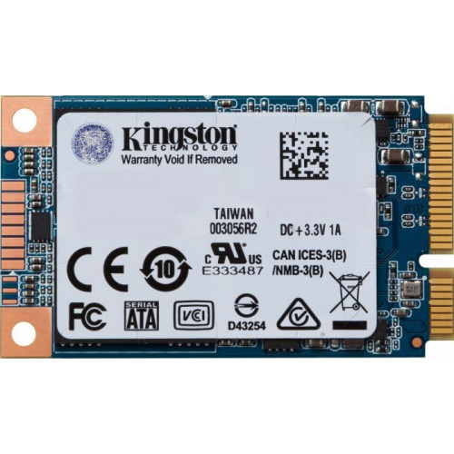 SSD Накопичувач Kingston SSDNow UV500 480GB, mSATA 6Gb/​s (SUV500MS/480G)