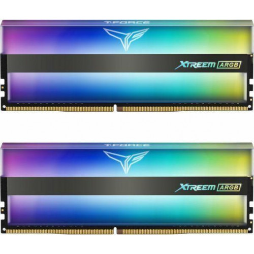 Оперативна пам'ять Team Group XTREEM ARGB, DDR4, 64 GB, 3200MHz, CL16 (TF10D464G3200HC16CDC01)