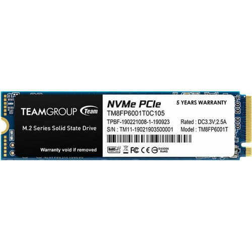 SSD Накопичувач TEAM TM8FP6001T0C101