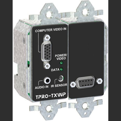TPRO-TXWPD-WHT передатчик видеосигнала FSR 2-Gang Wall Plate Transmitter (White)