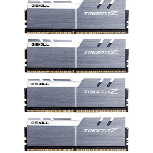 F4-3200C16Q-32GTZSW Оперативна пам'ять G.Skill Trident Z 32GB Kit (4x 8GB) DDR4-3200MHz CL16 DIMM