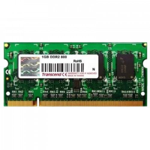 Оперативна пам'ять Transcend 1GB 800MHz DDR2 CL6 SO-DIMM (TS128MSQ64V8U)