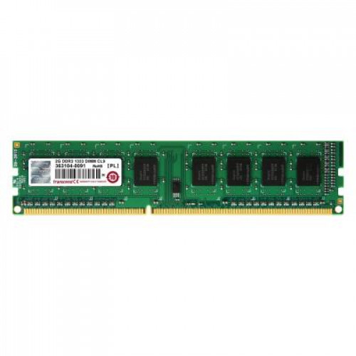 Оперативна пам'ять Transcend 2GB 1333MHz DDR3 CL9 DIMM (TS256MLK64V3N)
