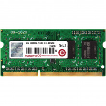 TS4GAP1600S Оперативна пам'ять Transcend 4GB DDR3 1600MHz SO-DIMM CL9 для Apple MacBook Pro