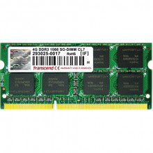 Оперативна пам'ять Transcend 4GB 1066MHz DDR3 CL7 SO-DIMM Dual Rank (TS512MSK64V1N)
