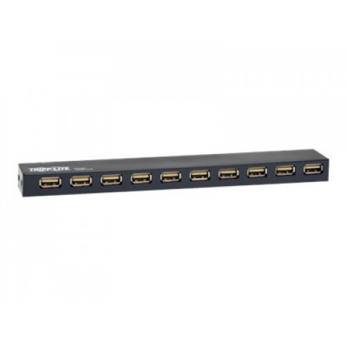 U223-010 USB Концентратор Tripp Lite 10-Port USB 2.0 Hi-Speed Hub