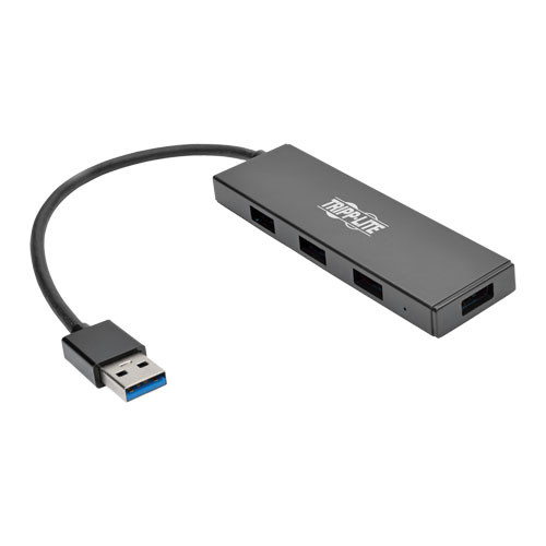 U360-004-SLIM USB Концентратор Tripp Lite 4-Port Portable Slim USB Hub USB 3.0 Superspeed Built In Cable