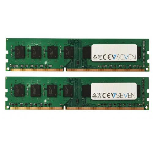 Оперативна пам'ять V7 DDR3 4GB (2x2GB) 1600MHz CL11 (V7128004GBD-DR)