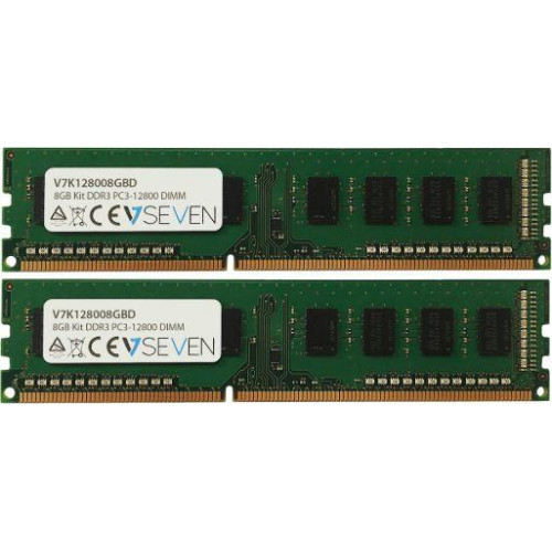 Оперативна пам'ять V7 DDR3, 8 GB, 1600MHz, CL11 (V7K128008GBD)