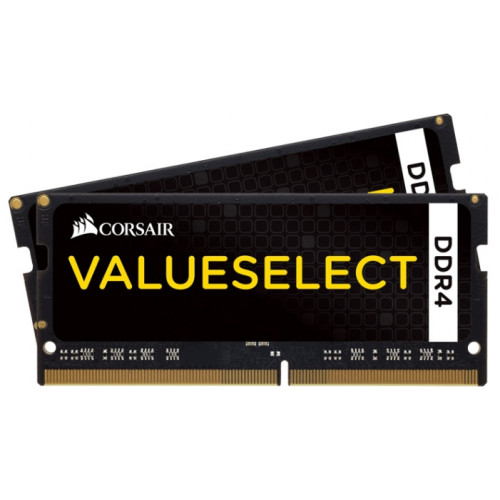 Оперативна пам'ять Corsair 16GB (2x8GB) DDR4 SO-DIMM 2133MHz C15 Kit (CMSO16GX4M2A2133C15)