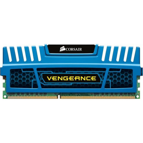 Оперативна пам'ять Corsair Vengeance 8GB DDR3-1600MHz C10 (CMZ8GX3M1A1600C10B) blue