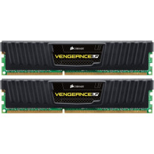 Оперативна пам'ять Corsair Vengeance LP 16GB kit (2 x 8GB) DDR3-1600MHz C10 (CML16GX3M2A1600C10) black