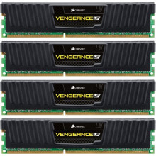 Оперативна пам'ять Corsair Vengeance LP 32GB kit (4 x 8GB) DDR3-1600MHz C10 (CML32GX3M4A1600C10) black