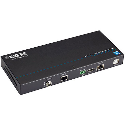 VX-1001-TX передатчик видеосигнала BLACK BOX VX1000 Series 4K, HDMI, HDBaseT, and USB Transmitter (330')