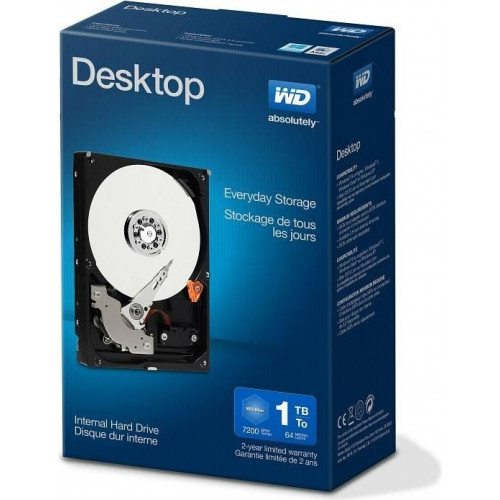 WDBH2D0010HNC Жорсткий диск Western Digital WD Desktop Everyday 1TB 3.5" SATA 6Gb/s, box