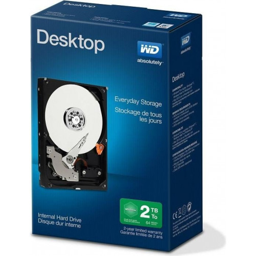 WDBH2D0020HNC Жорсткий диск Western Digital WD Desktop Everyday 2TB 3.5" SATA 6Gb/s, box