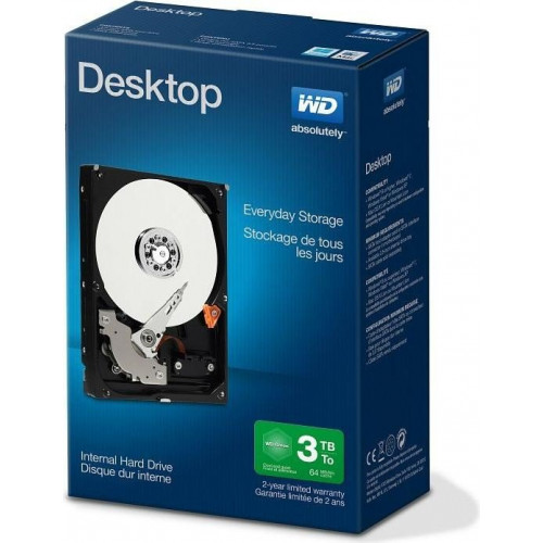 WDBH2D0030HNC Жорсткий диск Western Digital WD Desktop Everyday 3TB 3.5" SATA 6Gb/s, box