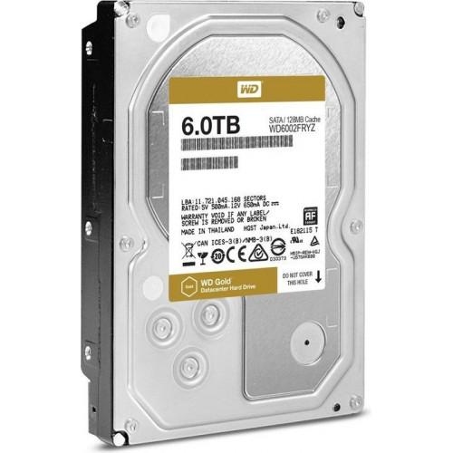 WD6002FRYZ Жорсткий диск Western Digital WD Re 6TB 512e, SATA 6Gb/s