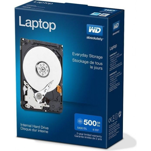 WDBMYH5000ANC Жорсткий диск Western Digital WD Laptop Everyday 500GB, SATA 3Gb/s, 2.5",