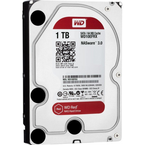 WD10EFRX Жорсткий диск Western Digital WD Red 1TB, SATA 6Gb/s, 3.5"