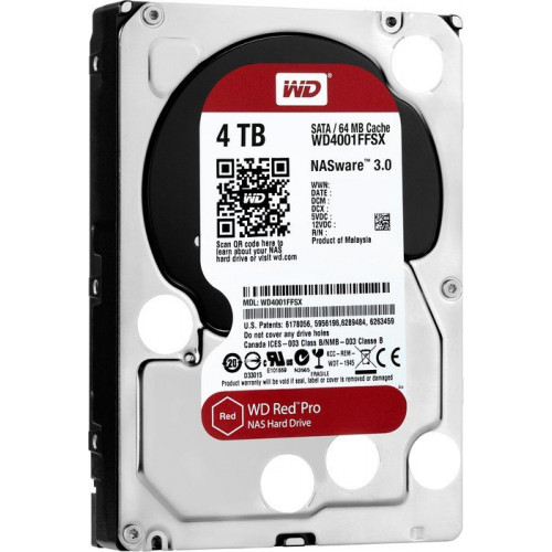 WD4001FFSX Жорсткий диск Western Digital WD Red Pro 4TB 3.5" SATA 6Gb/s