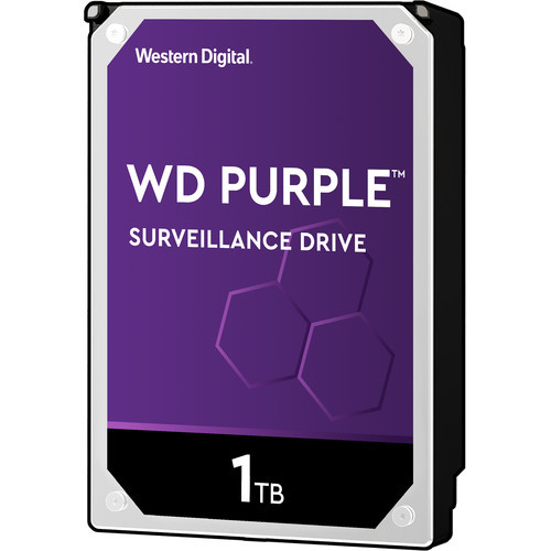 WD10PURZ Жорсткий диск WESTERN DIGITAL WD 1TB Purple SATA GB/S 5400 RPM 64MB 3.5"