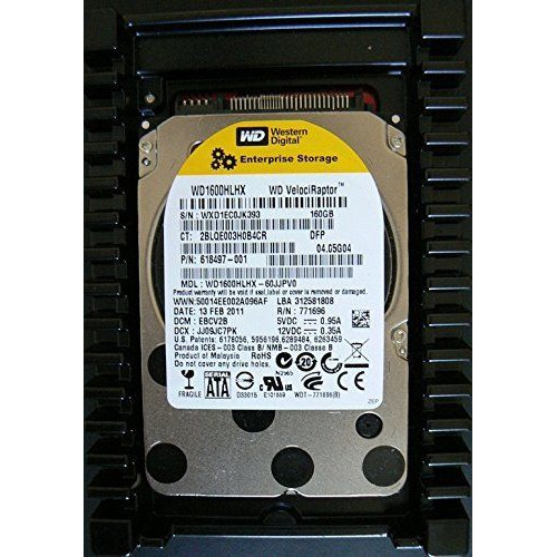 WD1600HLHX Жорсткий диск Western Digital WD VelociRaptor 160GB 10K 2.5'' SATA