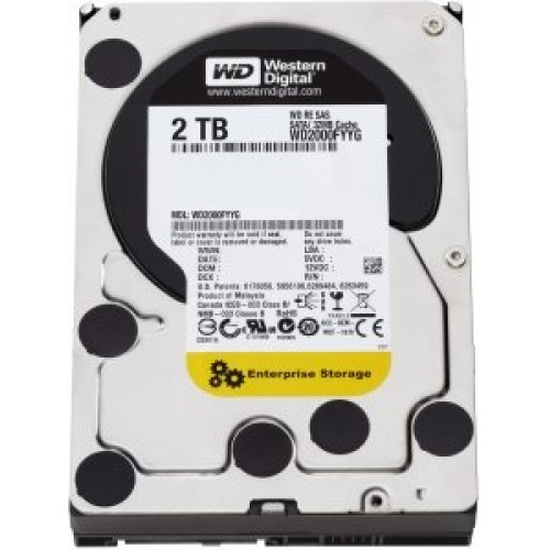 WD2000FYYG Жорсткий диск Western Digital RE SAS 2TB 3.5" SAS 6Gb/s