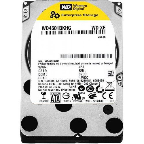 WD4501BKHG Жорсткий диск Western Digital XE Enterprise 450GB, SAS 6Gb/s, 2.5"