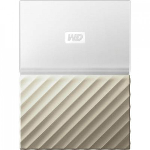 WDBFKT0030BGD Жорсткий диск Western Digital 3TB My Passport Ultra USB 3.0 (White/Gold)