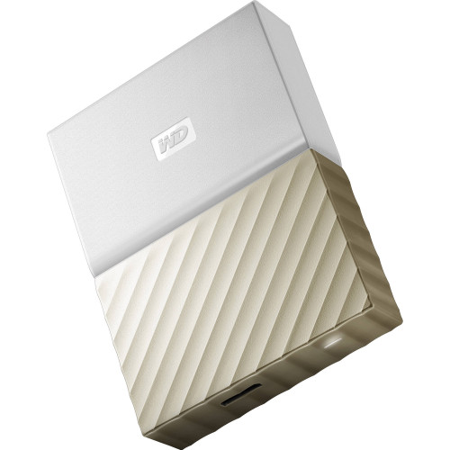 WDBFKT0040BGD Жорсткий диск Western Digital 4TB My Passport Ultra USB 3.0 (White/Gold)