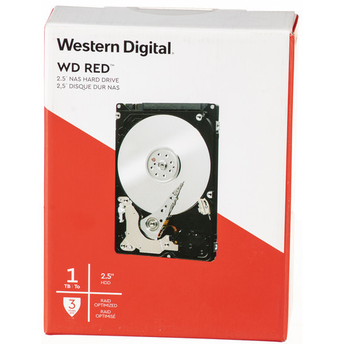 WDBGFT0010BNC Жорсткий диск WESTERN DIGITAL WD 1TB Red 5400 rpm SATA III 3.5" NAS HDD (Retail)