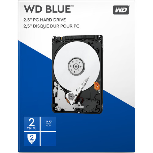 WDBMYH0020BNC Жорсткий диск WESTERN DIGITAL WD 2TB Laptop Mainstream 5400 rpm 2.5" SATA III Retail Kit