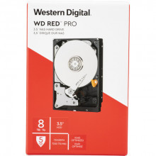 WDBRJY0080HNC Жорсткий диск WESTERN DIGITAL WD 8TB Red Pro 7200 rpm SATA III 3.5" NAS HDD (Retail)