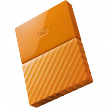 Жорсткий диск Western Digital WD My Passport Portable orange 1TB, USB 3.0 (WDBYNN0010BOR)