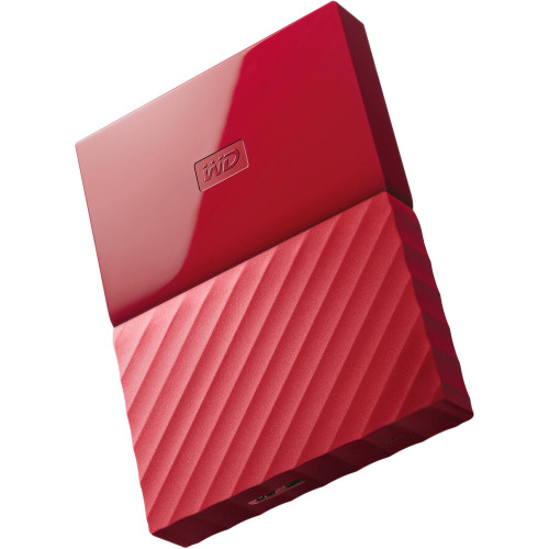 Жорсткий диск Western Digital WD My Passport Portable red 1TB, USB 3.0 (WDBYNN0010BRD)