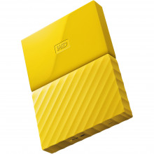 Жорсткий диск Western Digital WD My Passport Portable Yellow 1TB, USB 3.0 (WDBYNN0010BYL)